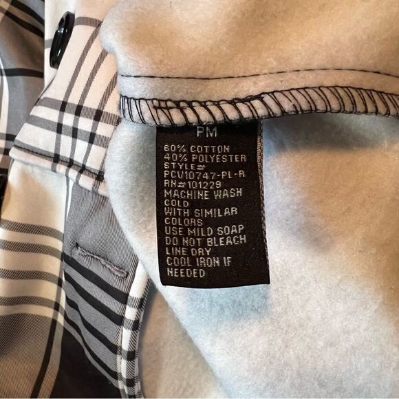 Miss Ashley black & pattern coat with belt - Picture 9 of 13